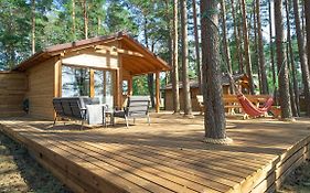Słoneczny Domek Borsk nr 2 i 15 - nad samym jeziorem w pierwszej linii